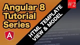 Angular 8 tutorial series | #2 TEMPLATE & MODEL | Blackboxtech