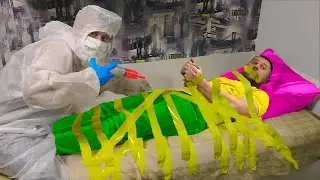 ЗЛОЙ доктор СДЕЛАЛ УКОЛ и ЗАБРАЛ ВСЕ ДЕНЬГИ / Кириешка