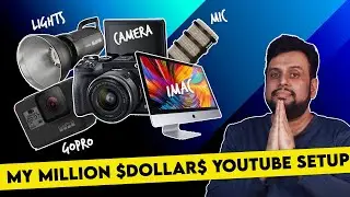My Million Dollar Youtube Setup | Lights, Camera, Mic, iMac Setup 2021