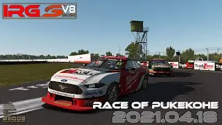 rFactor 2 - IRG V8 SuperCars 2021. Race of Pukekohe. Visit : http://irg-world.com