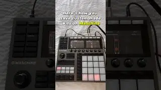 How to save custom kits on Maschine Plus