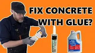 Can You Fix Concrete With Glue?