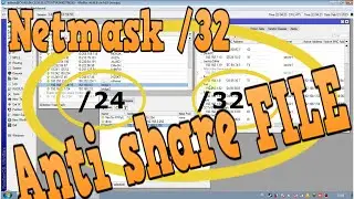 setting Mikrotik block file sharing dengan gabungkan ip dhcp subnet mask /32 dan /24