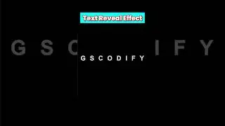 Pure CSS Text Reveal From Smoke Animation Effect 