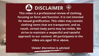 [4K] Transparent Try On With Alemia Rojas (2024) ｜ Braless ｜ See-Through ｜ Sheer Fashion ｜ Lingerie