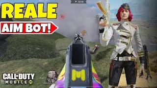 THIS HOW REAL AIM BOT FEELS IN COD MOBILE SOLO SQUAD GAMEPLAY