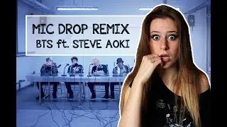 MIC DROP - BTS ft. STEVE AOKI REACTION  | Niiaru
