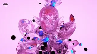 How to Create Glassy Object Using Octane Material | Cinema 4D Tutorial