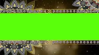 Beautiful Circle Background Green Screen Effects | Green Screen Footage | Kishore Tv