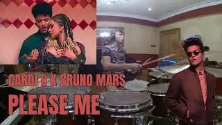Please Me: Cardi B feat. Bruno Mars Drum Cover!