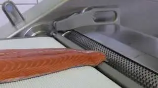 ESB 4434/2P Tiefenthäutung von Lachsfilets (salmon fillet deep-skinning)