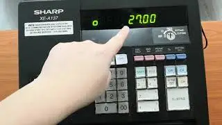 cash register without department   english