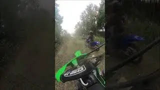 Ran into bear well dirtbiking