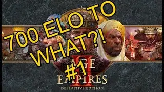 Age of Empires 2 Definitive RANKED #1 - 700 ELO to What?!