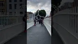 Ha’penny Bridge Dublin Ireland #ireland #travel #exploreireland #loveireland #dublinireland