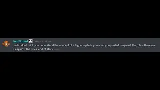 Using discord may be a death sentence