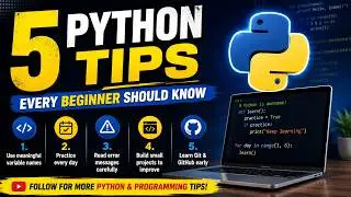 5 Python Tips Every Beginner Should Know | Python Shorts 