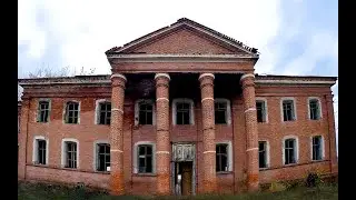 Заброшенная лютеранская кирха в селе Подстепное