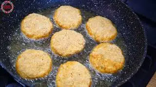 I made a lot of meatless cutlets and a delicious salad! What do we eat during fasting? Full menu