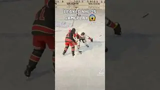 LEAKED NHL 25 GAMEPLAY 😱