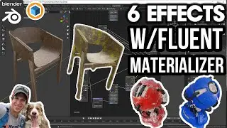 6 AMAZING Material Effects with Fluent Materializer for Blender!