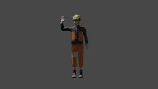 Naruto rasengan, blender 3d animation