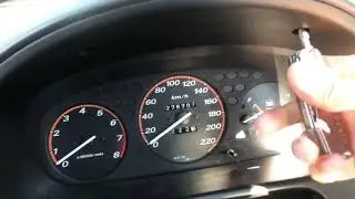 Honda Crv 2000 Dash light replacement How to