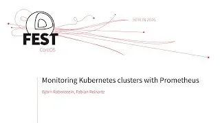 Monitoring Kubernates clusters with Prometheus