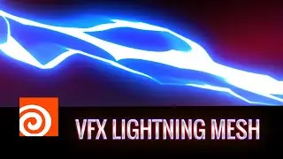VFX Lightning Mesh using Houdini