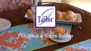 Quilt As You Go Table Runner and Placemat Kit