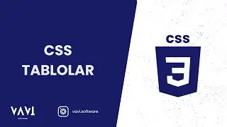 Ders 19: CSS TABLO ÖZELLİKLERİ | WEB EĞİTİMİ DERSLERİ 2024