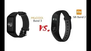 MGCOOL Band 3 vs Xiaomi MiBand 2 hands-on