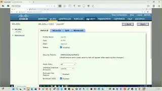Adding AAA Server as authentication for Wireless Setup