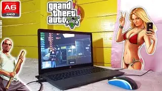 GTA 5 (AMD A6, Radeon R4 Graphics) Low End Laptop (512MB)