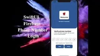 SwiftUI Firebase authentication | phone number