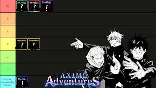 Anime Adventures Update 6 Tier List! Who are the NEW Meta Units?