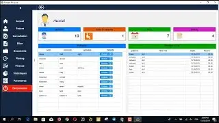 windev cours 11 : Menu Slide Windev | menu flat windev