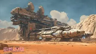 Desert Planet Space Colony: Ambient Soundscapes & Windstorm White Noise for Focus & Calm
