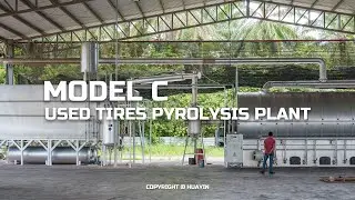 Model C Pyrolysis Plant Running Site