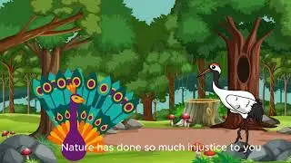 The Peacock and The Crane story