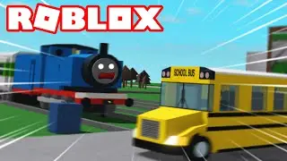 ROBLOX | MORE Trains Vs Cars Random Moments (MEMES)