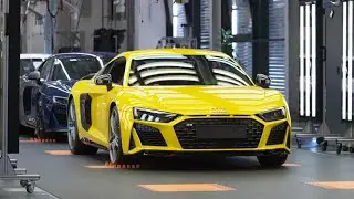 Так собирают Ваши спорткары AUDI R8 и FERRARI
