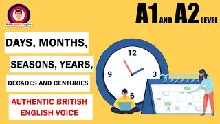 Learn the Days & Months in English | Vocabulary for the Calendar