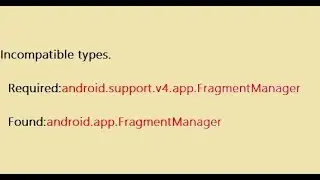 Required import android.support.v4.app.Fragment; in Android Studio