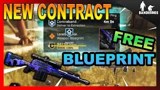 How To get  A FREE Blueprint Weapon In Warzone | Contraband Contract Explained | Best Contract | MW