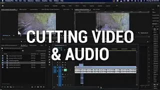 Cutting video and audio in Premiere Pro