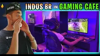Representing Indus In Gaming Cafe- Amazing Gamer Reactions 😍 || Indus Battle Royale
