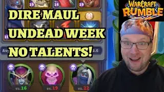 Dire Maul Dungeon Guide - Undead Week - No Talents - Warcraft Rumble