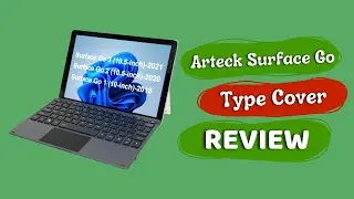 Arteck Microsoft Surface Go Type Cover, Ultra-Slim Portable Bluetooth Wireless Keyboard Review