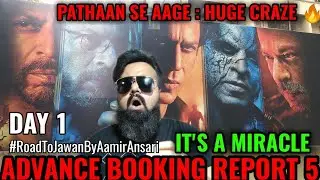 JAWAN ADVANCE BOOKING DAY 1 IS A MIRACLE | JAWAN BOX OFFICE COLLECTION DAY 1 | SHAH RUKH KHAN | EPIC